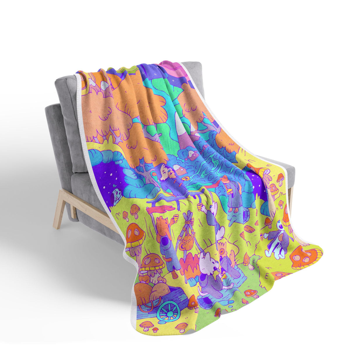 Fleece Sherpa Blanket