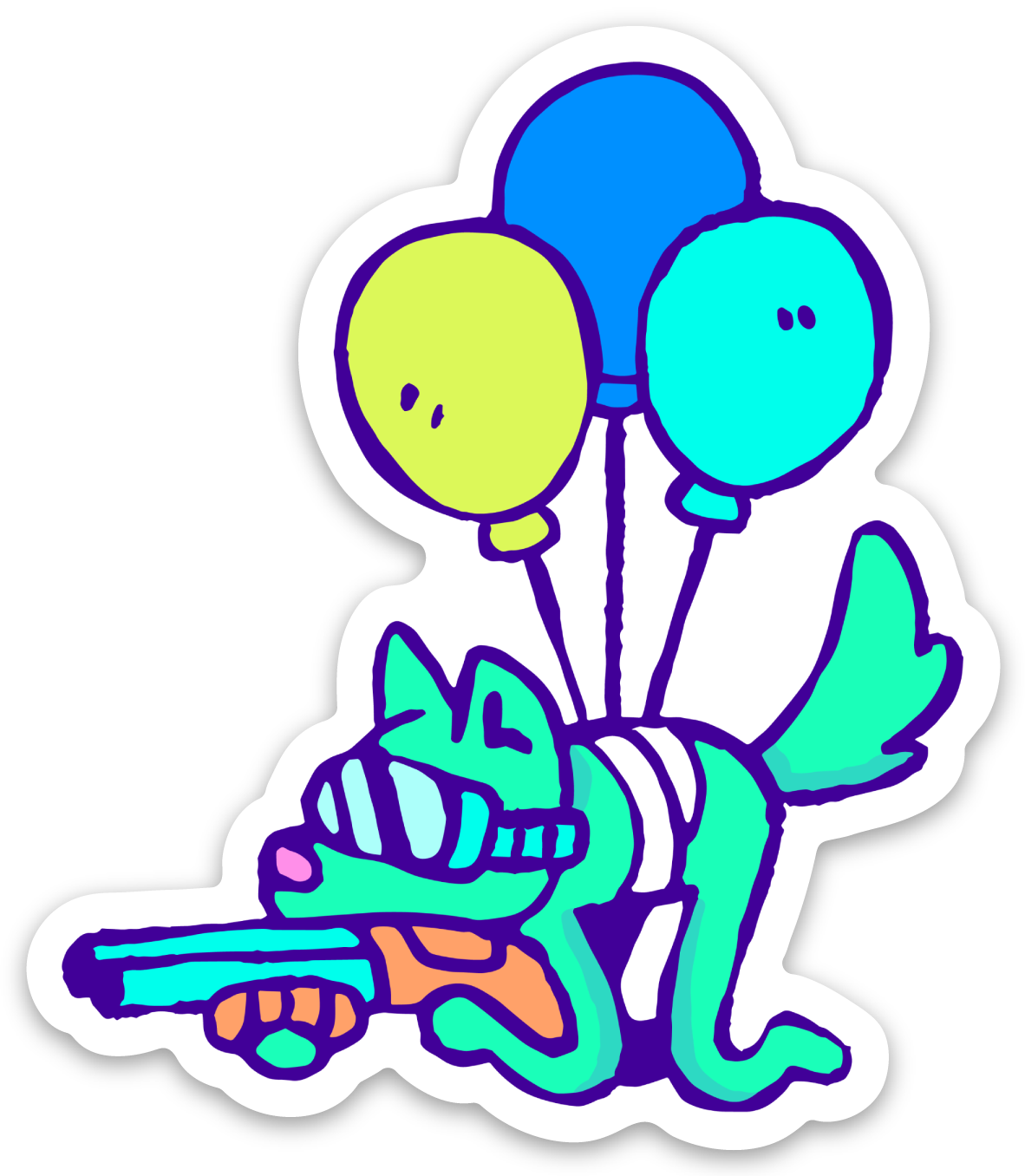 Shotgun Sticker – The Exiled Shaman