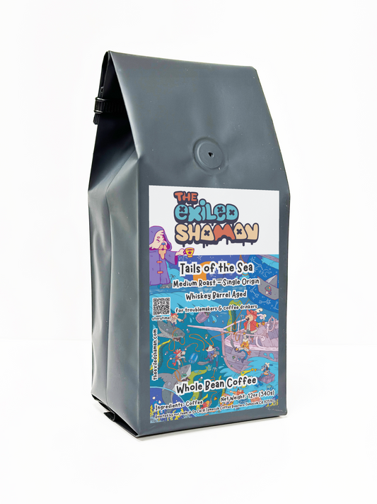 Tails of the Sea - Medium Roast - Single Origin Whiskey Barrel Aged