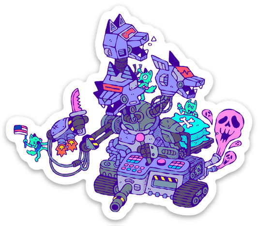 The Big Machine Sticker