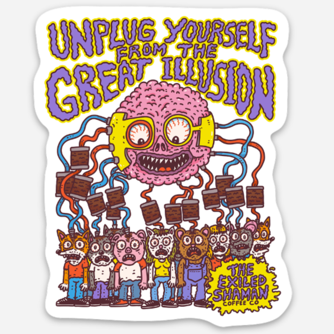 The Great Illusion Sticker