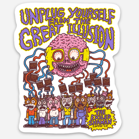 The Great Illusion Sticker